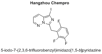 5-iodo-7-(2,3,6-trifluorobenzyl)imidazo[1,5-b]pyridazine