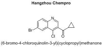 (6-bromo-4-chloroquinolin-3-yl)(cyclopropyl)methanone