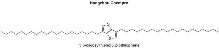 3,6-diicosylthieno[3,2-b]thiophene