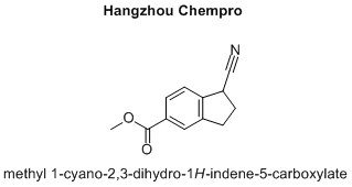 methyl 1-cyano-2,3-dihydro-1H-indene-5-carboxylate