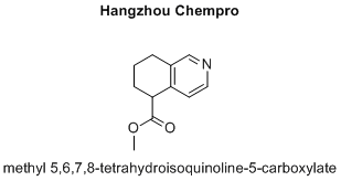 methyl 5,6,7,8-tetrahydroisoquinoline-5-carboxylate