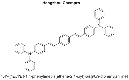 4,4'-((1E,1'E)-1,4-phenylenebis(ethene-2,1-diyl))bis(N,N-diphenylaniline)