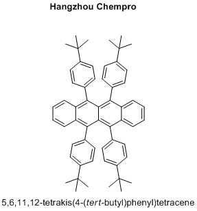 5,6,11,12-tetrakis(4-(tert-butyl)phenyl)tetracene