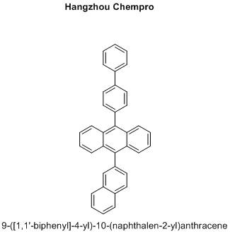 9-([1,1'-biphenyl]-4-yl)-10-(naphthalen-2-yl)anthracene