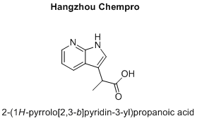 2-(1H-pyrrolo[2,3-b]pyridin-3-yl)propanoic acid