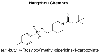 tert-butyl 4-((tosyloxy)methyl)piperidine-1-carboxylate