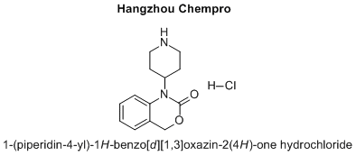 1-(piperidin-4-yl)-1H-benzo[d][1,3]oxazin-2(4H)-one hydrochloride