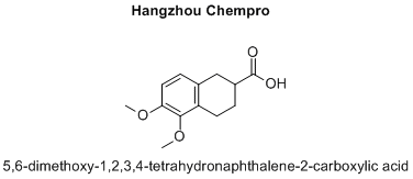 5,6-dimethoxy-1,2,3,4-tetrahydronaphthalene-2-carboxylic acid