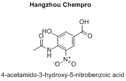 4-acetamido-3-hydroxy-5-nitrobenzoic acid