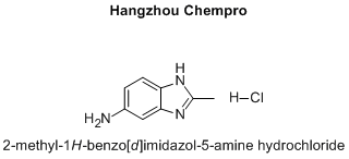 2-methyl-1H-benzo[d]imidazol-5-amine hydrochloride