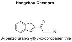 3-(benzofuran-2-yl)-3-oxopropanenitrile