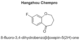 8-fluoro-3,4-dihydrobenzo[b]oxepin-5(2H)-one