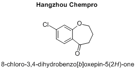 8-chloro-3,4-dihydrobenzo[b]oxepin-5(2H)-one