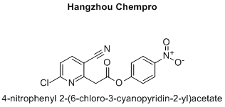 4-nitrophenyl 2-(6-chloro-3-cyanopyridin-2-yl)acetate