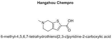 6-methyl-4,5,6,7-tetrahydrothieno[2,3-c]pyridine-2-carboxylic acid