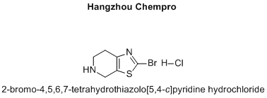 2-bromo-4,5,6,7-tetrahydrothiazolo[5,4-c]pyridine hydrochloride