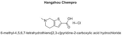 6-methyl-4,5,6,7-tetrahydrothieno[2,3-c]pyridine-2-carboxylic acid hydrochloride