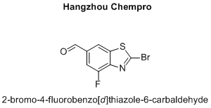 2-bromo-4-fluorobenzo[d]thiazole-6-carbaldehyde