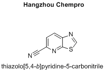 thiazolo[5,4-b]pyridine-5-carbonitrile