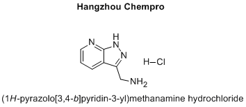 (1H-pyrazolo[3,4-b]pyridin-3-yl)methanamine hydrochloride