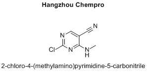 2-chloro-4-(methylamino)pyrimidine-5-carbonitrile