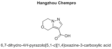 6,7-dihydro-4H-pyrazolo[5,1-c][1,4]oxazine-3-carboxylic acid