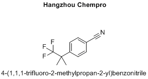 4-(1,1,1-trifluoro-2-methylpropan-2-yl)benzonitrile