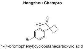 1-(4-bromophenyl)cyclobutanecarboxylic acid