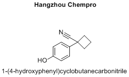 1-(4-hydroxyphenyl)cyclobutanecarbonitrile