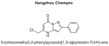 5-(chloromethyl)-2-phenylpyrazolo[1,5-a]pyrimidin-7(4H)-one