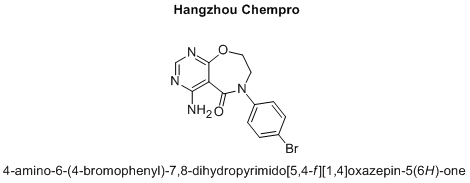 4-amino-6-(4-bromophenyl)-7,8-dihydropyrimido[5,4-f][1,4]oxazepin-5(6H)-one