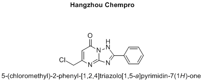 5-(chloromethyl)-2-phenyl-[1,2,4]triazolo[1,5-a]pyrimidin-7(1H)-one