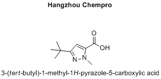 3-(tert-butyl)-1-methyl-1H-pyrazole-5-carboxylic acid