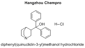 diphenyl(quinuclidin-3-yl)methanol hydrochloride