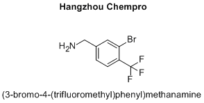 (3-bromo-4-(trifluoromethyl)phenyl)methanamine