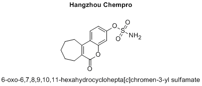 6-oxo-6,7,8,9,10,11-hexahydrocyclohepta[c]chromen-3-yl sulfamate