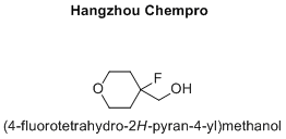 (4-fluorotetrahydro-2H-pyran-4-yl)methanol