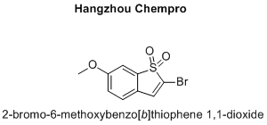 2-bromo-6-methoxybenzo[b]thiophene 1,1-dioxide