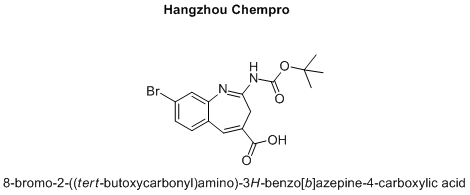 8-bromo-2-((tert-butoxycarbonyl)amino)-3H-benzo[b]azepine-4-carboxylic acid