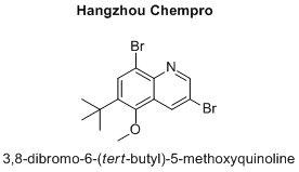 3,8-dibromo-6-(tert-butyl)-5-methoxyquinoline