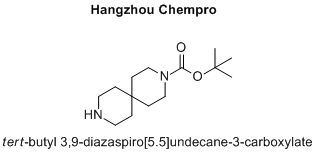 tert-butyl 3,9-diazaspiro[5.5]undecane-3-carboxylate