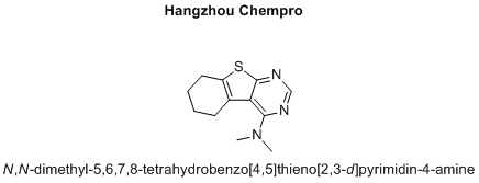 N,N-dimethyl-5,6,7,8-tetrahydrobenzo[4,5]thieno[2,3-d]pyrimidin-4-amine