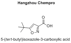 5-(tert-butyl)isoxazole-3-carboxylic acid