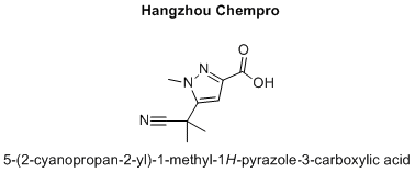 5-(2-cyanopropan-2-yl)-1-methyl-1H-pyrazole-3-carboxylic acid