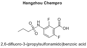 2,6-difluoro-3-(propylsulfonamido)benzoic acid