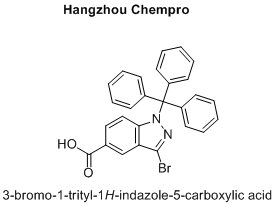 3-bromo-1-trityl-1H-indazole-5-carboxylic acid