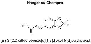 (E)-3-(2,2-difluorobenzo[d][1,3]dioxol-5-yl)acrylic acid