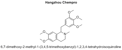 6,7-dimethoxy-2-methyl-1-(3,4,5-trimethoxybenzyl)-1,2,3,4-tetrahydroisoquinoline