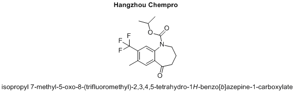 isopropyl 7-methyl-5-oxo-8-(trifluoromethyl)-2,3,4,5-tetrahydro-1H-benzo[b]azepine-1-carboxylate