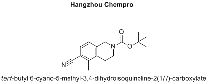 tert-butyl 6-cyano-5-methyl-3,4-dihydroisoquinoline-2(1H)-carboxylate